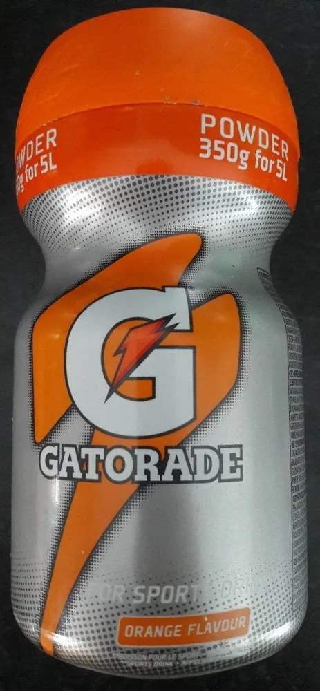 Gatorade Poudre Goût Orange 350 GR, 1 Boîte