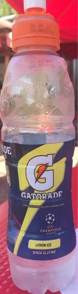 Gatorade lemon ice
