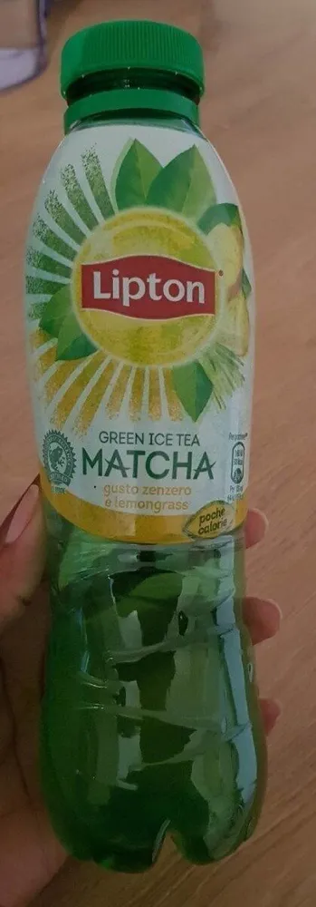 Green ice tea matcha