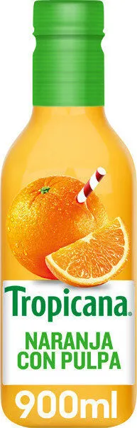 Zumo de naranja con pulpa