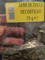 Semi di zucca decorticati