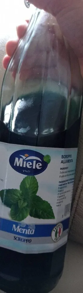 Sciroppo alla menta