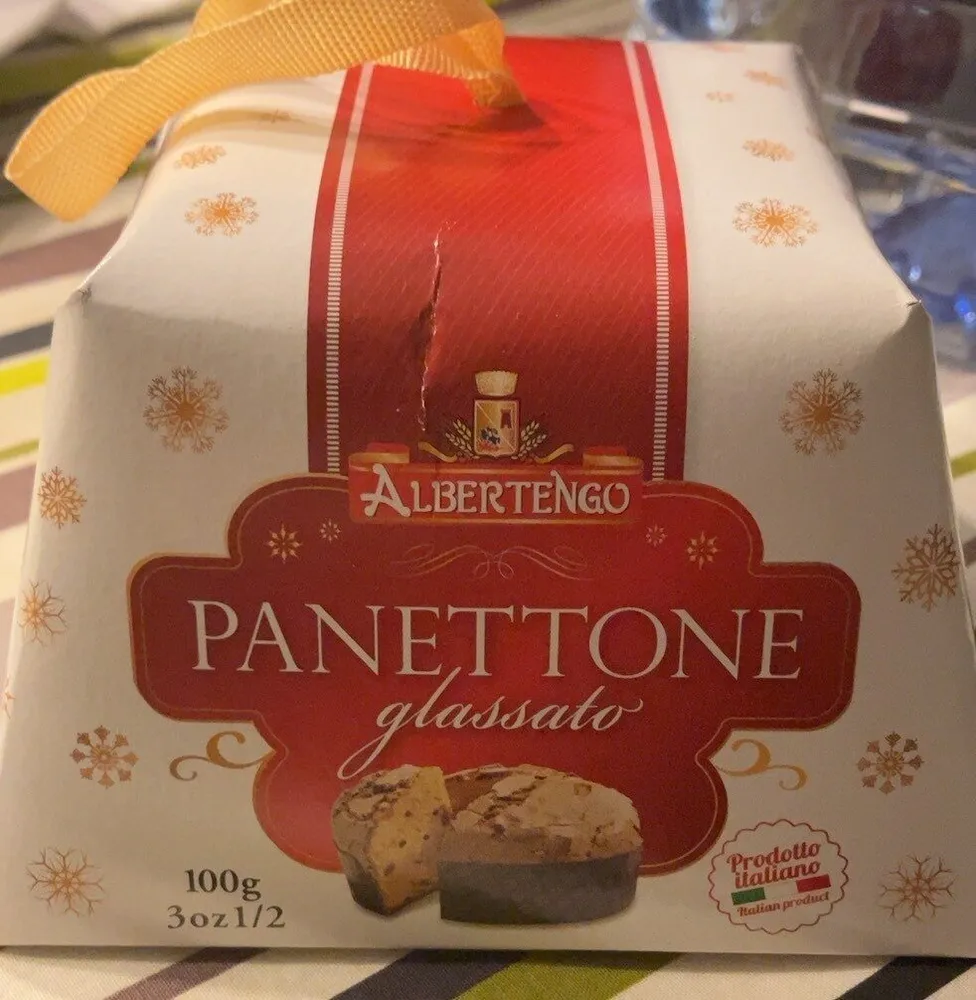 Panettone glassato