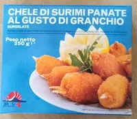Chele di surimi panate al gusto di granchio
