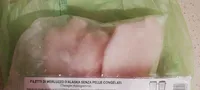 Filetti di merluzzo d'alaska senza pelle congelati