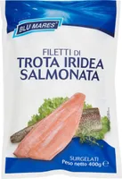 Filetti di trota iridea salmonata surgelati