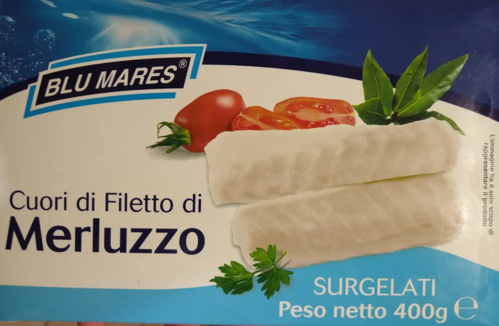 Cuori di filetto di merluzzo