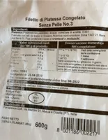 Filetto di platessa senza pelle No.3