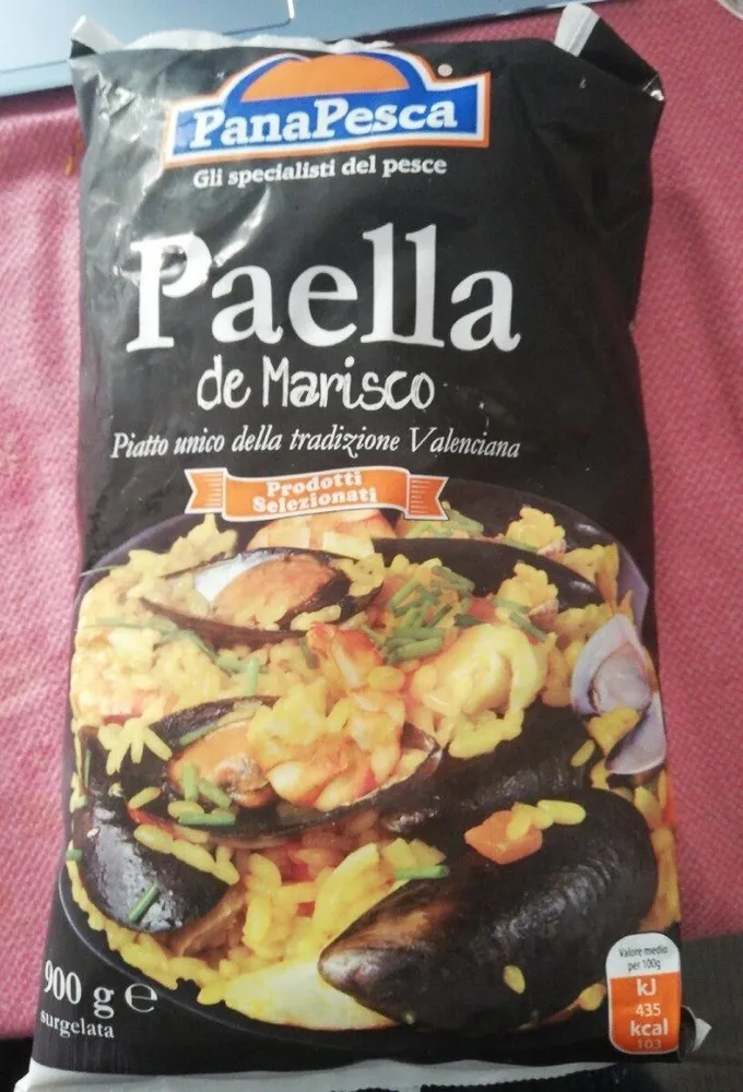 Paella de marisco