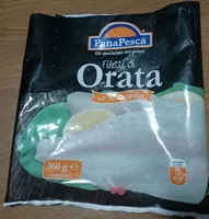 Filetti di orata al naturale