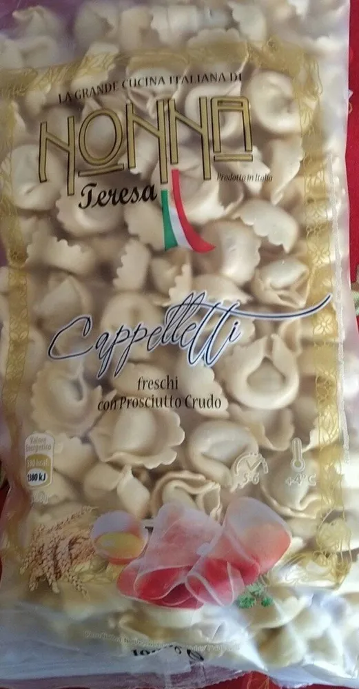Cappelletti freschi con Prosciutto crudo