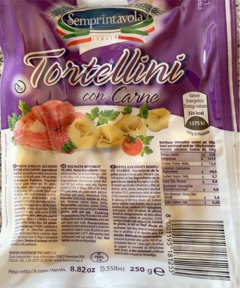 Tortellini con carne