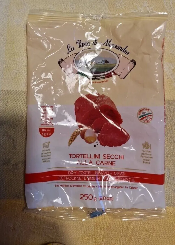 Tortellinis secchi alla carne