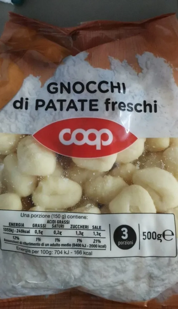 Gnocchi di patate freschi