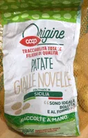 Patata gialla novella