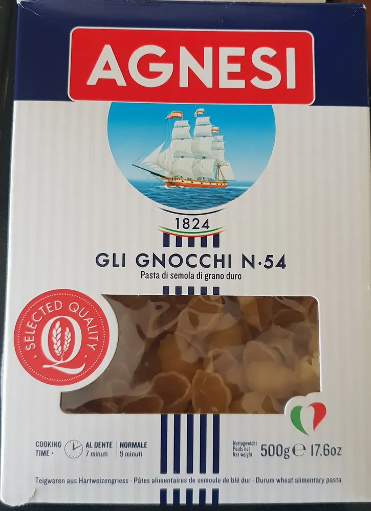 Gli Gnocchi Pâtes alimentaires de qualité supérieure