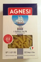 Fusilli N. 78 - Pâtes alimentaires de qualité supérieure