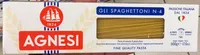 Gli Spaghettoni N.4 Nudeln aus Hartweizengrieß