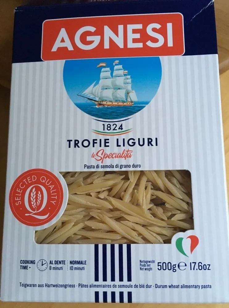 TROFIE LIGURI le Specialitá