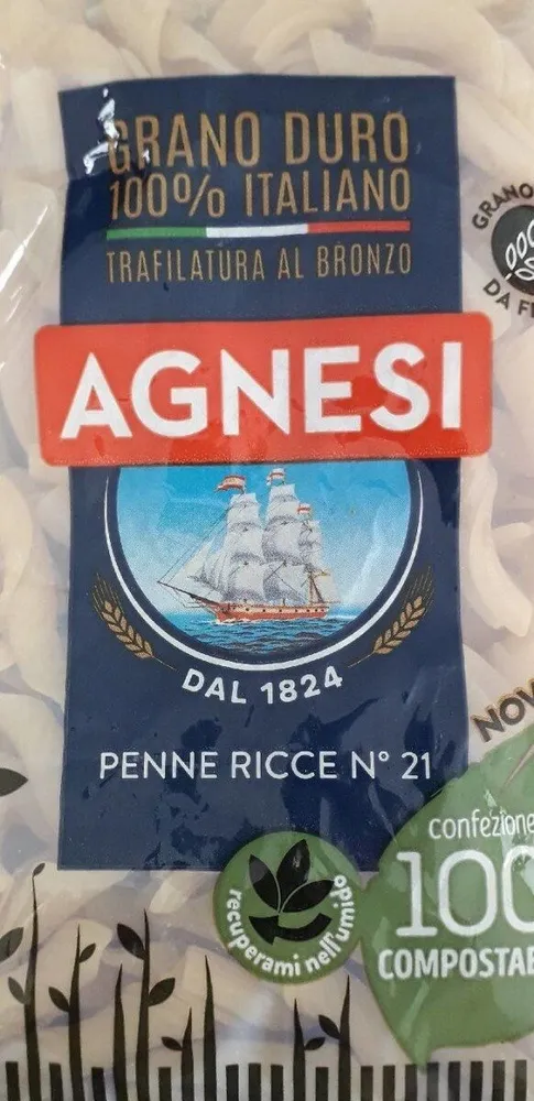 Pasta penne ricce n 21