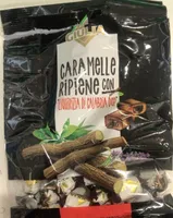 Caramelle ripiene con liquirizia di calabria dop