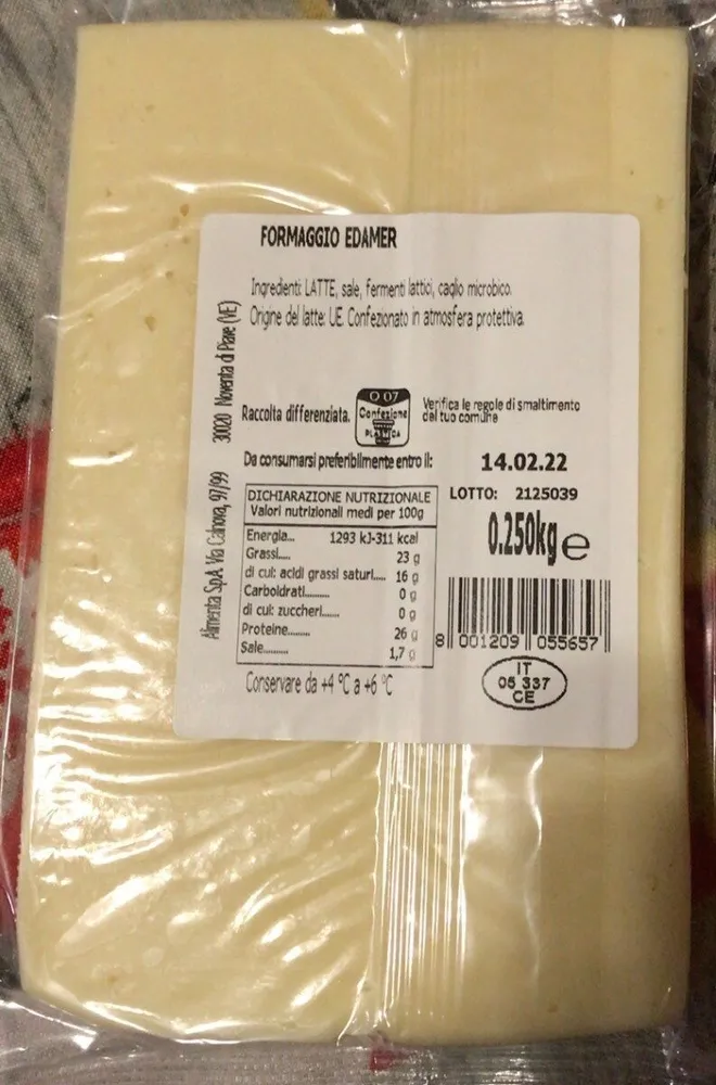 Formaggio Edamer