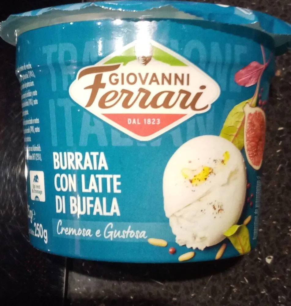 Burrata con Latte di Bufala