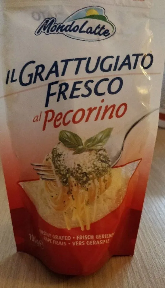 Il grattugiato fresco al pecorino