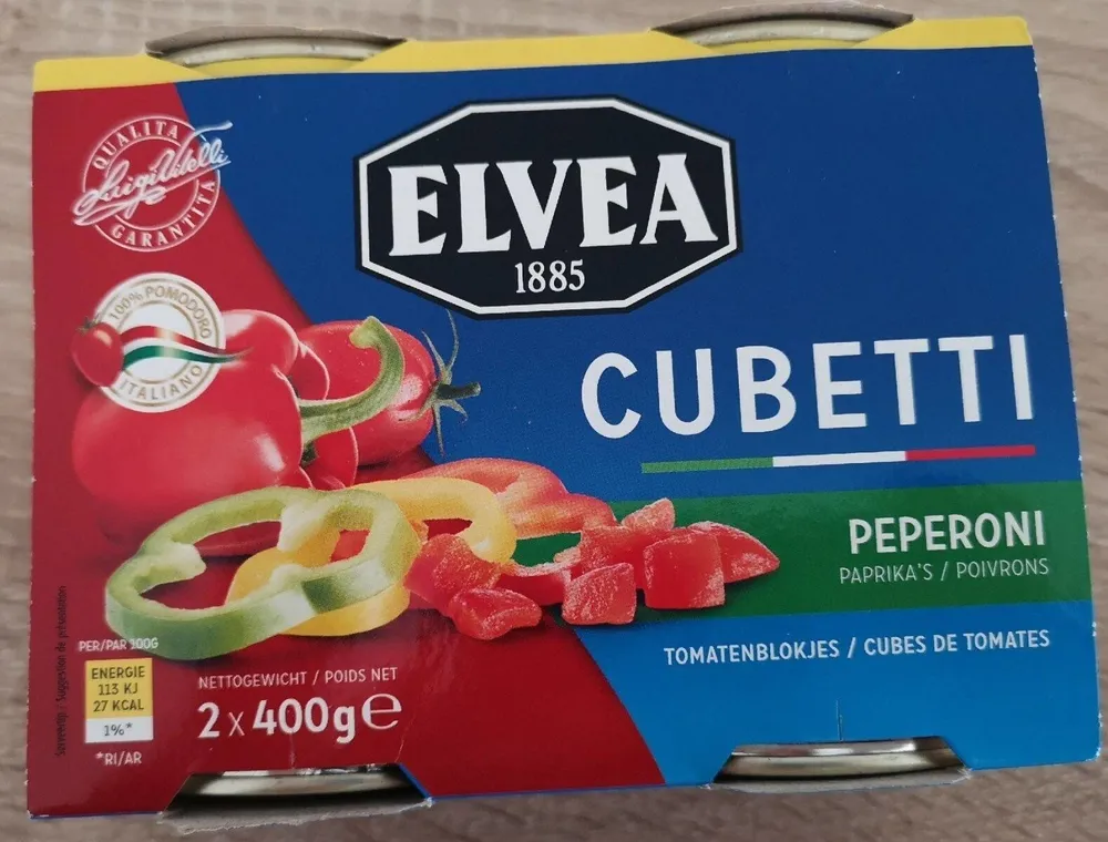 Cubetti peperoni