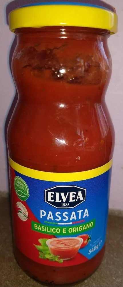 Elvea passata basilic et origan