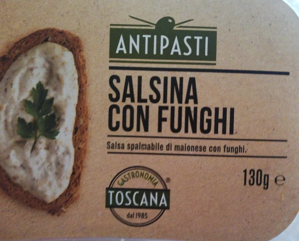 Salsina con funghi