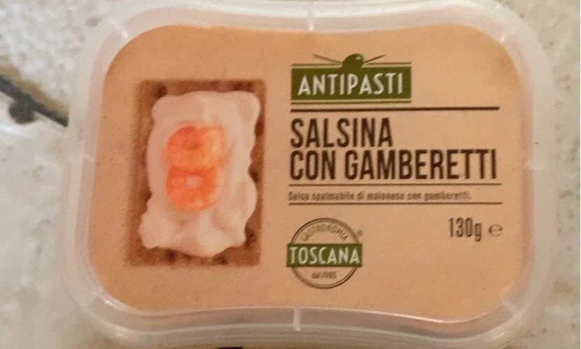 Salsina con gamberetti