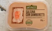 Salsina con gamberetti