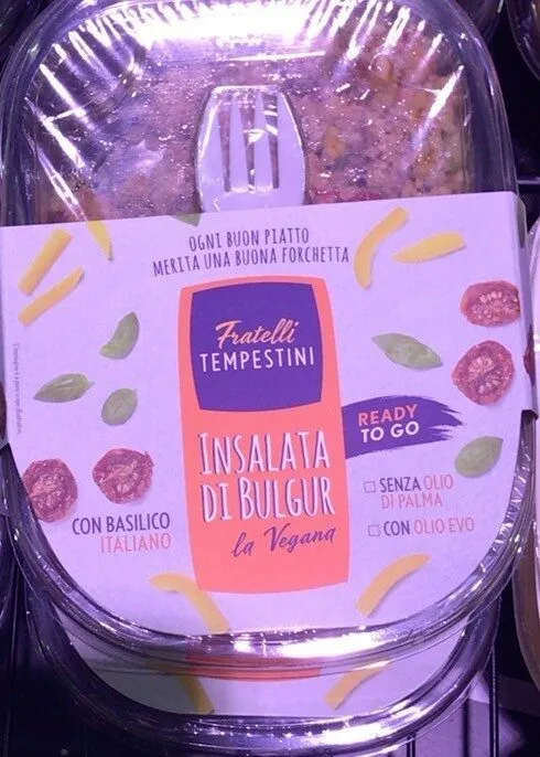 Insalata di Bulgur la Vegana