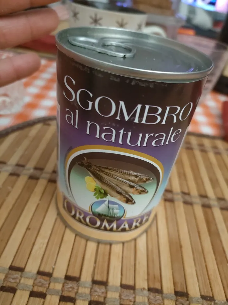 Sgombro al naturale