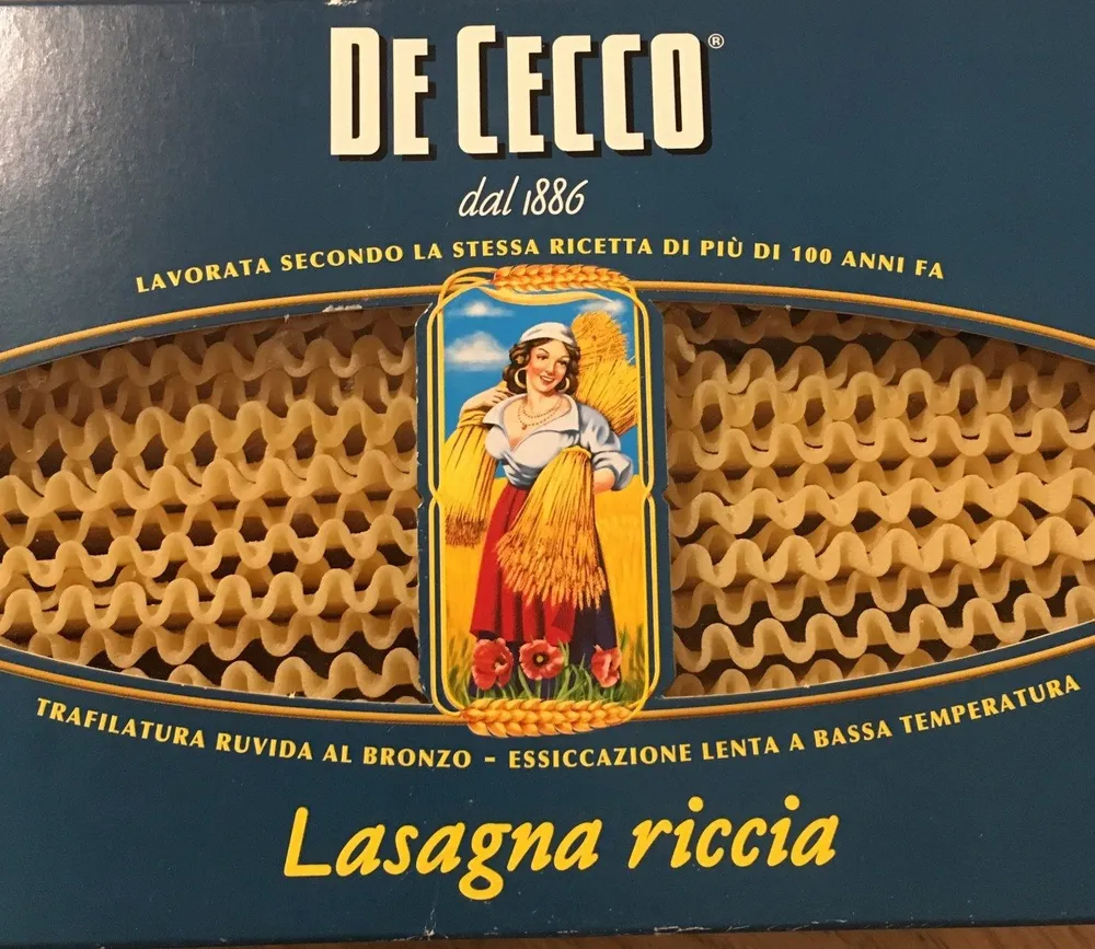 Lasagna riccia