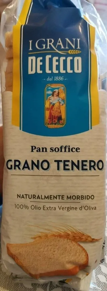 Pan soffice grano tenero