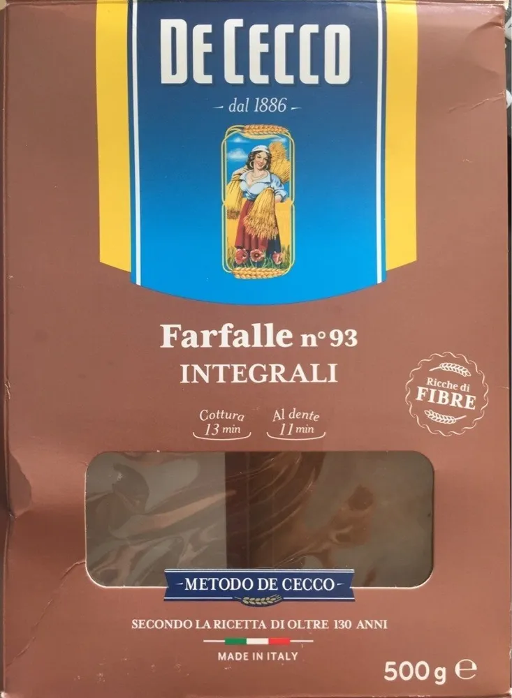 Farfalle n93 Integrali