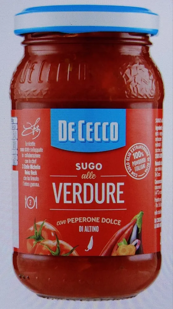 Sugo alle Verdure