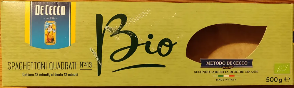 Spaghettoni Quadrati