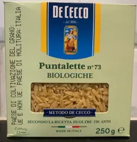 Puntalette biologiche Reisnudeln