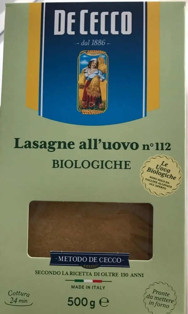 Lasagne all'uovo