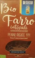 Penne Rigate N°41. Bio Farro integrale.