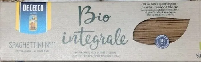 Spaghettini bio integrale