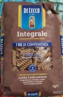 Pasta integrale Fusili