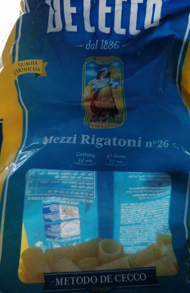 mezzi rigatoni