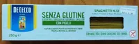 Spaghetti con piselli senza glutine