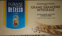 Grissini arrotolati con grano saraceno integrale