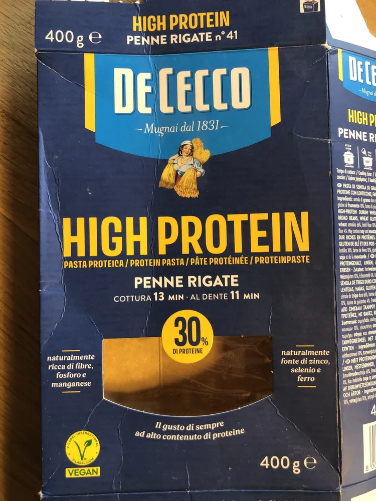 High Protein Penne Rigate