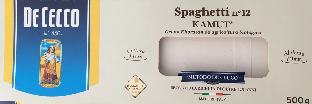 Spaghetti n°12 Kamut
